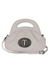 Silvio Tossi, Damen Handtasche, Naturweiß