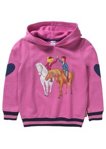 Bibi und Tina, M&auml;dchen Kapuzenpullover, Mischfarben / Pink