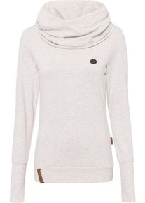 Naketano, Damen Sweatshirt 'Kurzer Schniedelwutz', Creme
