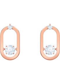 Swarovski, Damen Ohrstecker 'North 5468118', Rosegold / Transparent