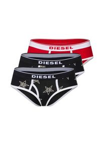 Diesel, Damen Unterhose 'UFPN-OXY-THREEPACK', Rot / Schwarz / Wei&szlig;