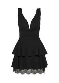 Wal G., Damen Cocktailkleid, Schwarz