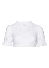 sheego Style, Damen Blusenshirt, Weiß