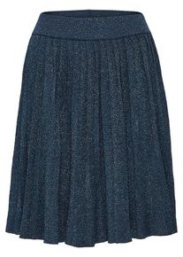 Selected Femme, Damen Glitzer Rock, Blau