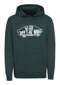 Vans, Herren Hoodie 'OTW PULLOVER FLEECE', Petrol / Weiß