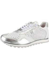CETTI, Damen Sneakers, Silber / Wei&szlig;