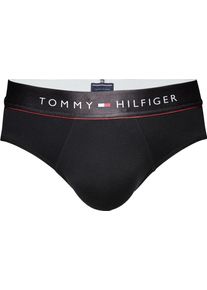 Tommy Hilfiger, Herren Unterhosen 'BRIEF', Blaumeliert / Rot / Schwarz / Wei&szlig;