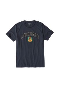 Abercrombie & Fitch Abercrombie & Fitch, Herren Shirt 'SS ELEVATED TECH', Navy