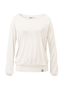 YOGISTAR.COM, Damen Longsleeve 'ala', Weiß