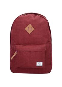 HERSCHEL, Damen Heritage 17 Backpack Rucksack 47 cm Laptopfach, Rot