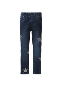STACCATO, Mädchen Jeggings, Dunkelblau / Silber