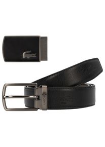 Lacoste, Herren Gürtel 'Elegance', Schwarz