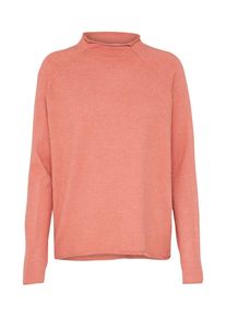 Pieces, Damen Pullover 'PCASTRID LS KNIT CLW', Rostrot