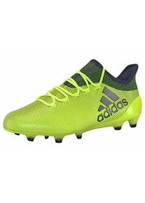 adidas Performance, Herren Fußballschuh 'X 17.1 FG', Neongelb / Schwarz