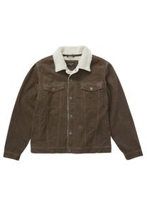 Billabong, Herren Jacke 'Barlow Trucker', Brokat / Weiß