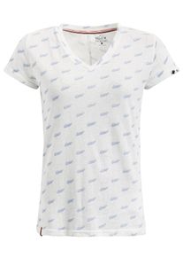 Khujo, Damen T-Shirt ' TABBY ', Wei&szlig;