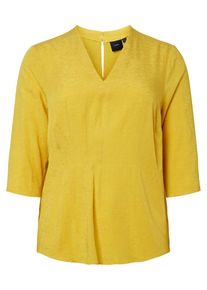 JUNAROSE, Damen Bluse, Senf