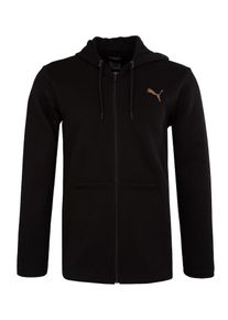 Puma, Herren Sweatjacke 'Q4 VENT Hooded Jacket', Schwarz