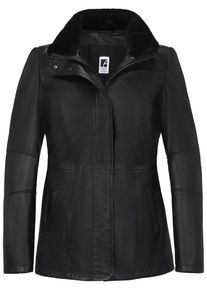 Anna Aura, Damen Lederjacke, Schwarz