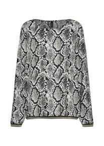 soyaconcept, Damen Bluse 'PANDA', Beige / Grau