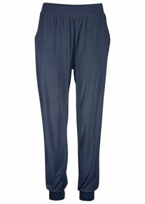 Lascana, Damen 'L&auml;ssige Yoga & Relaxhose', Navy