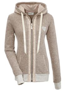 Marjo, Damen Trachtensweatjacke, Sand