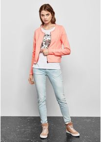 Q/S Designed By, Damen Sweatjacke, Apricot