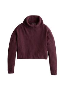 Hollister, Damen Pullover 'VOLUME TURTLENECK SWEATER', Bordeaux