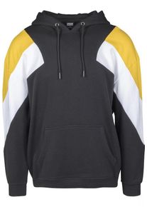 Urban Classics, Herren Hoody, Nachtblau / Honig / Weiß