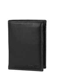 Samsonite, Herren Attack SLG Geldbörse Leder 9,5 cm, Schwarz