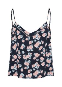 Review, Damen Top 'LOVE TAPE', Nachtblau / Rosa