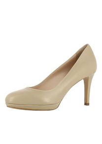 Evita, Damen Pumps, Beige