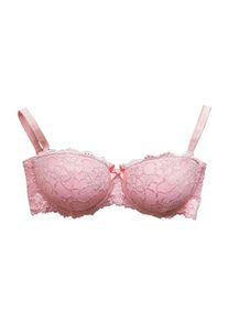 Vivance, Damen Balconnet-Push-up-BH mit abnehmbaren Trägern, Rosa