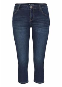 Arizona, Damen Caprijeans »Ultra-Stretch«, Dunkelblau
