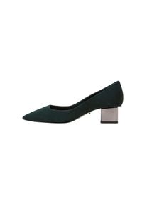 Violeta by Mango, Damen Schuh 'Susan', Smaragd / Silber