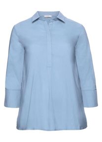 sheego Basic, Damen Tunika, Hellblau