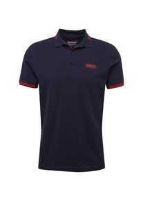 Barbour International, Herren Poloshirt, Navy / Feuerrot