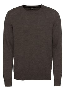 Banana Republic, Herren Pullover 'SOLID MERINO CREW', Schoko