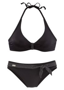 Buffalo, Damen Bügel-Bikini, Schwarz / Weiß