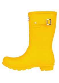 Hunter, Damen Gummistiefel 'ORIGINAL SHORT', Gelb