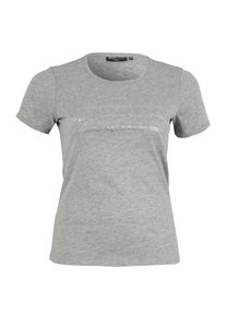 Only Play Curvy, Damen Shirt 'onpHANA REGULAR SS TEE CURVY', Graumeliert