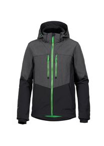 Icepeak, Herren Softshelljacke 'Lefty', Anthrazit / Limette / Schwarz