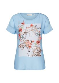Rich & Royal Rich & Royal, Damen Shirt 'T-Shirt', Hellblau