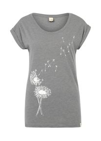 Iriedaily, Damen Shirt 'Pusteblume', Graumeliert