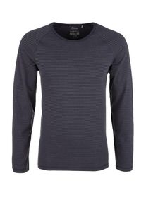 s.Oliver RED LABEL, Herren Longsleeve, Nachtblau