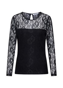 ABOUT YOU, Damen Shirt 'Felicia', Schwarz
