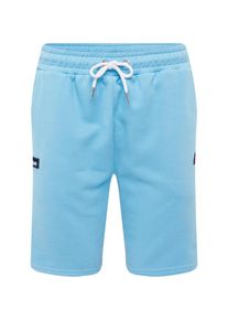 Ellesse, Herren Short 'NOLI', Hellblau / Orange / Schwarz / Weiß