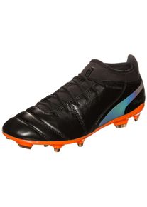 Puma, Herren Fußballschuh 'ONE Lux 2 FG', Dunkelorange / Schwarz
