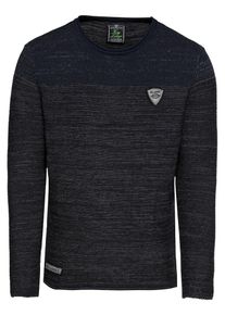 Key Largo, Herren Pullover 'MST UNIVERSE round', Navy