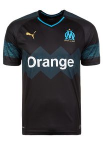 Puma, Herren Trikot 'Olympique Marseille Away 2018/2019', Mischfarben / Schwarz